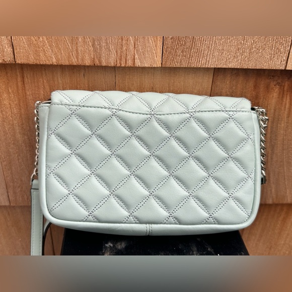 Kate Spade Natalia Flap Turnlock Crossbody Bag Crystal Blue(Mint Green)! - Picture 2 of 13